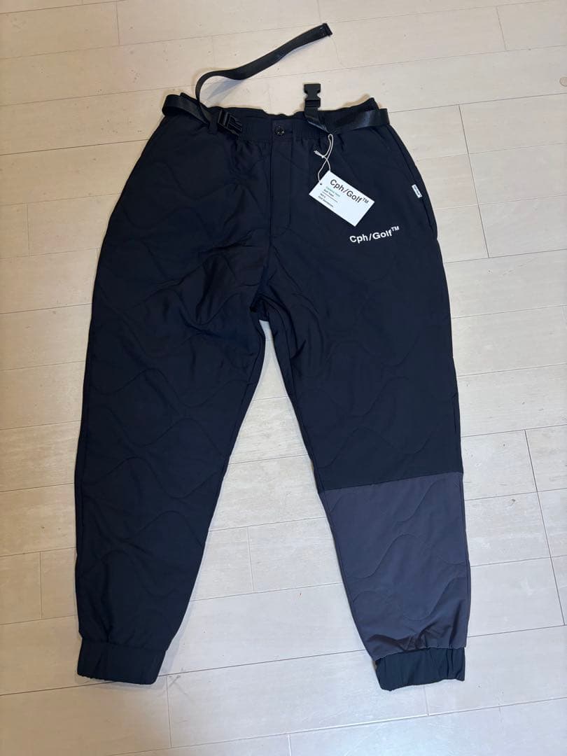Cph/Golf キルティングパンツ Mサイズ ブラック