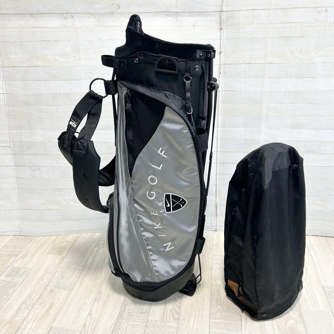 NIKI GOLF スタンド式キャディバッグ　グレー【5分割口】