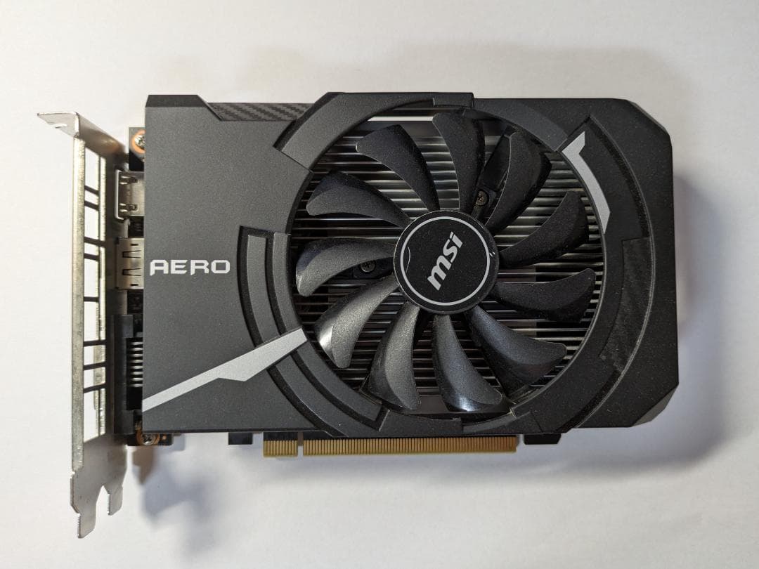 グラフィックボード・グラボ・ビデオカード MSI GeForce GTX 1650 AERO ITX 4G OC