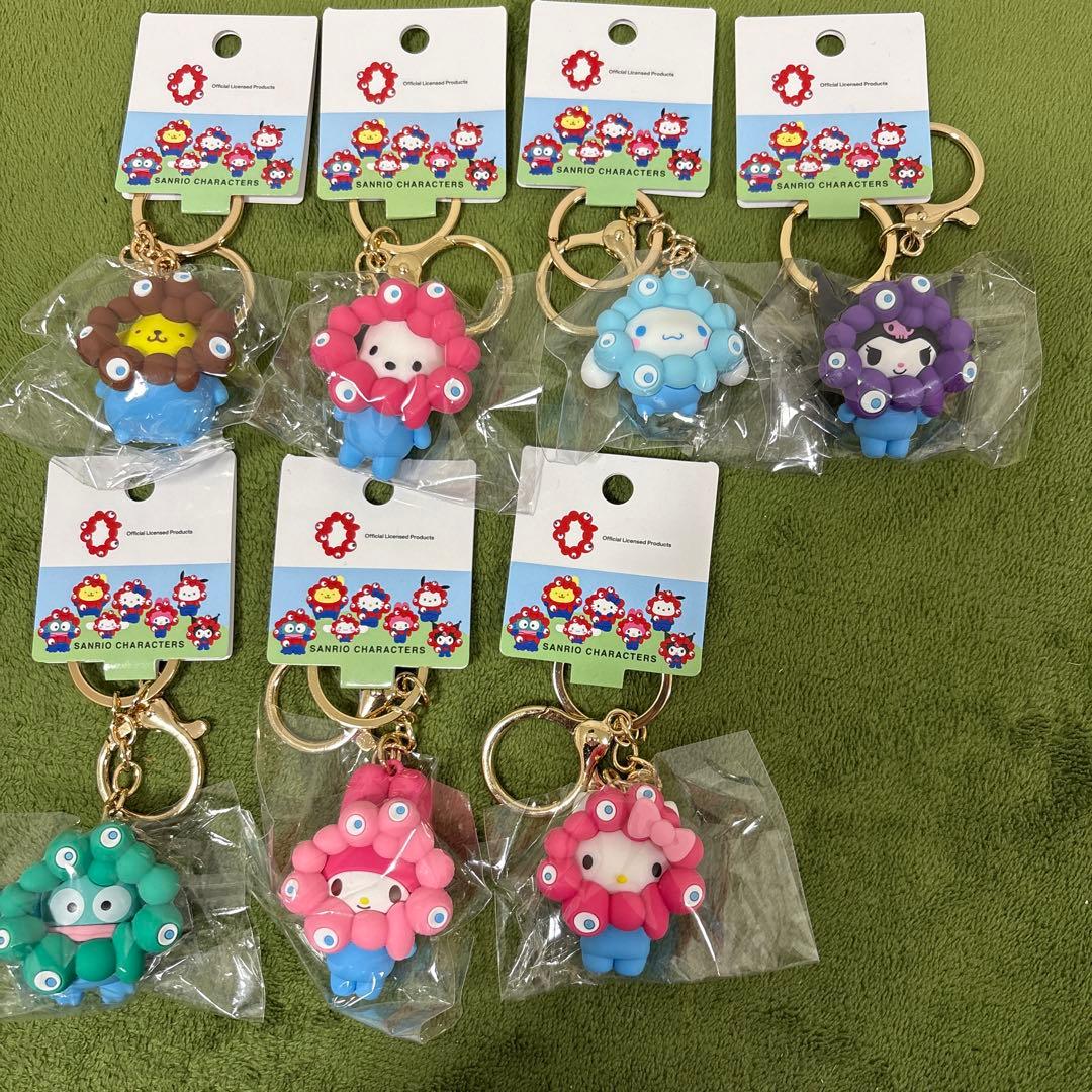 サンリオ ミャクミャク立体マスコット パステル7点コンプリートセット