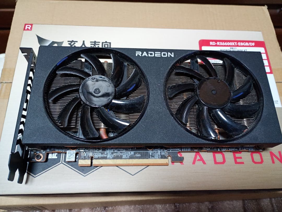 玄人志向 AMD Radeon RD-RX6600XT-8GB