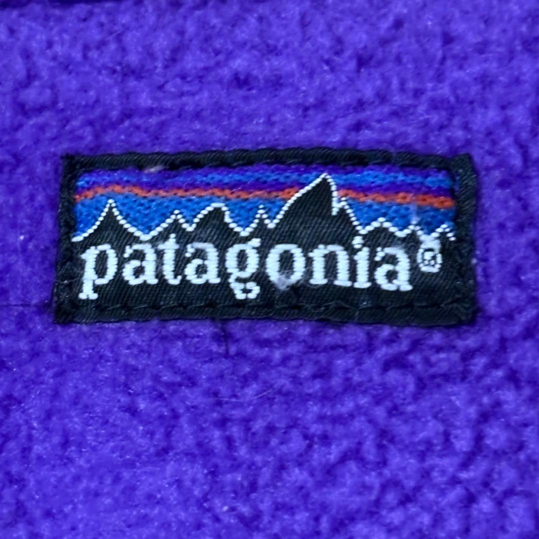 90s Patagonia シェルドシンチラ サイズS〜M相当 希少カラー 古着