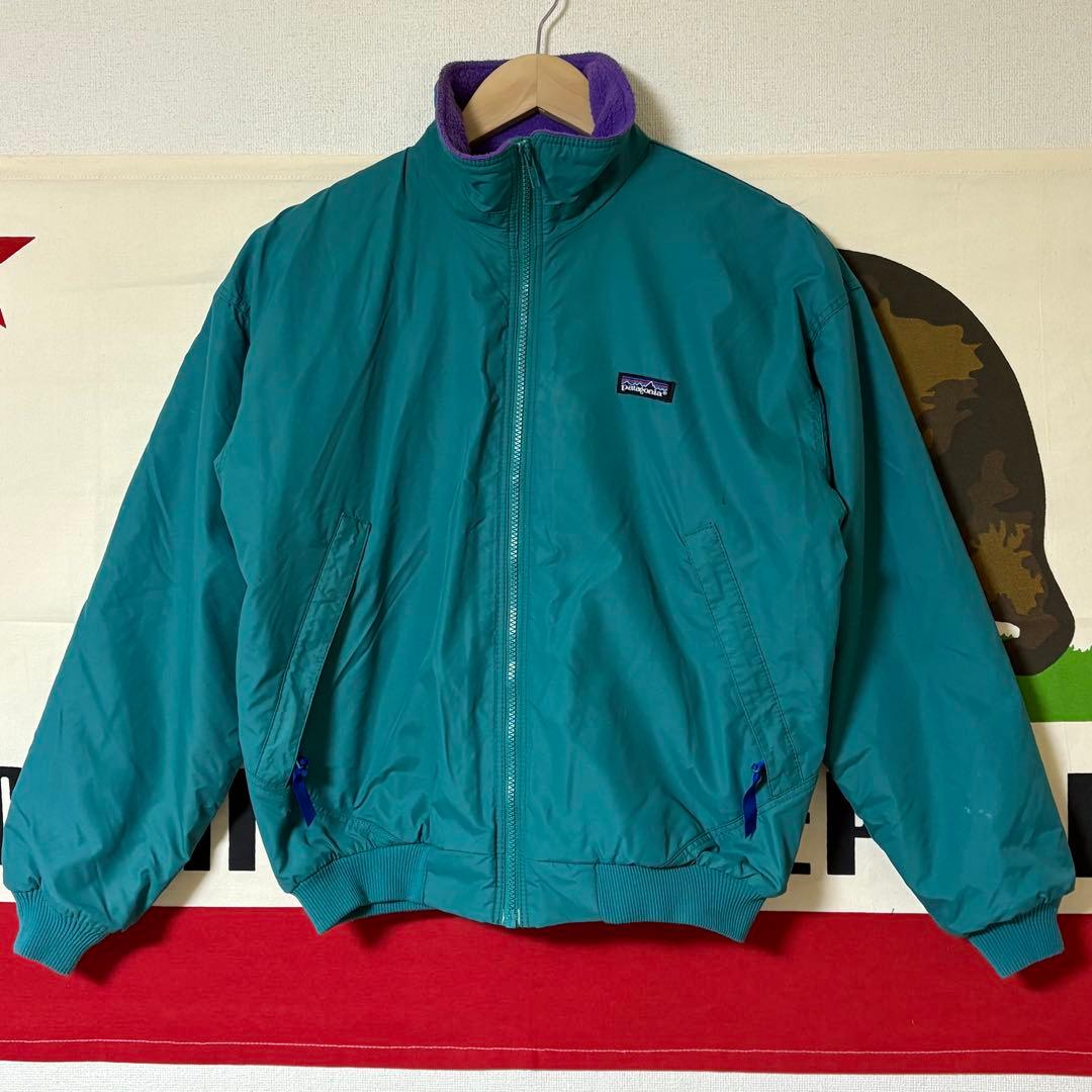 90s Patagonia シェルドシンチラ サイズS〜M相当 希少カラー 古着