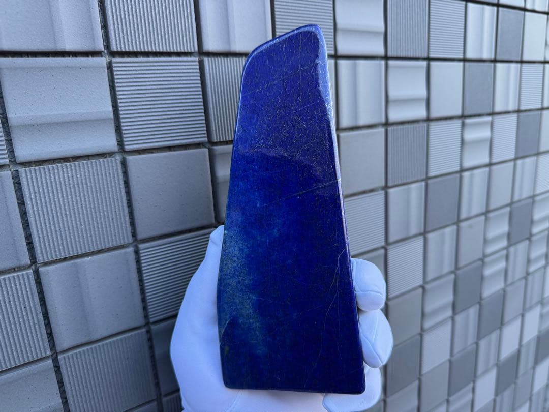 大型 ラピスラズリ 高品質 アフガニスタン産 鑑賞石