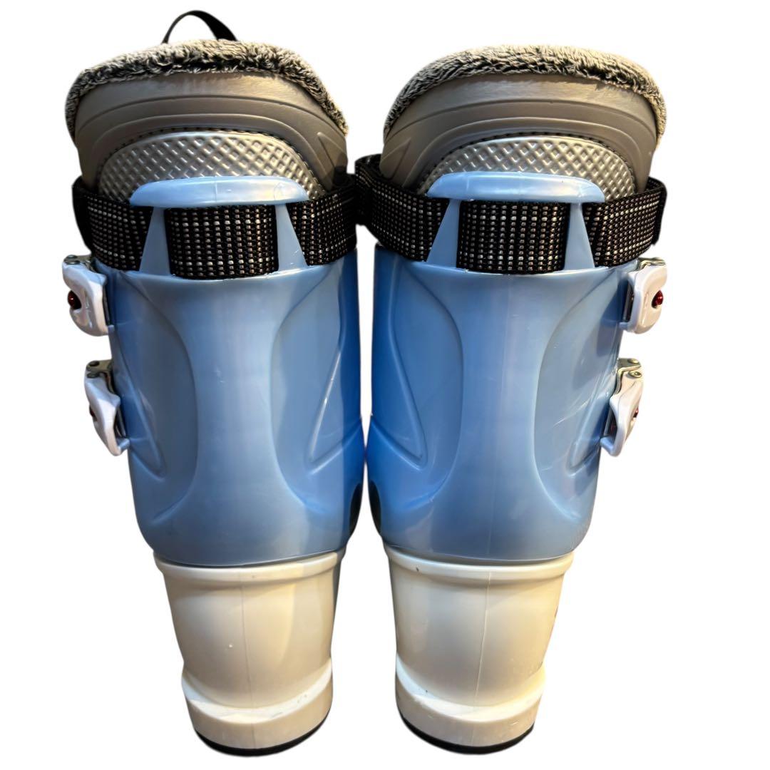 レディースショートスキーセット　ミッドスキー　解放ビン付　25-25.5cm