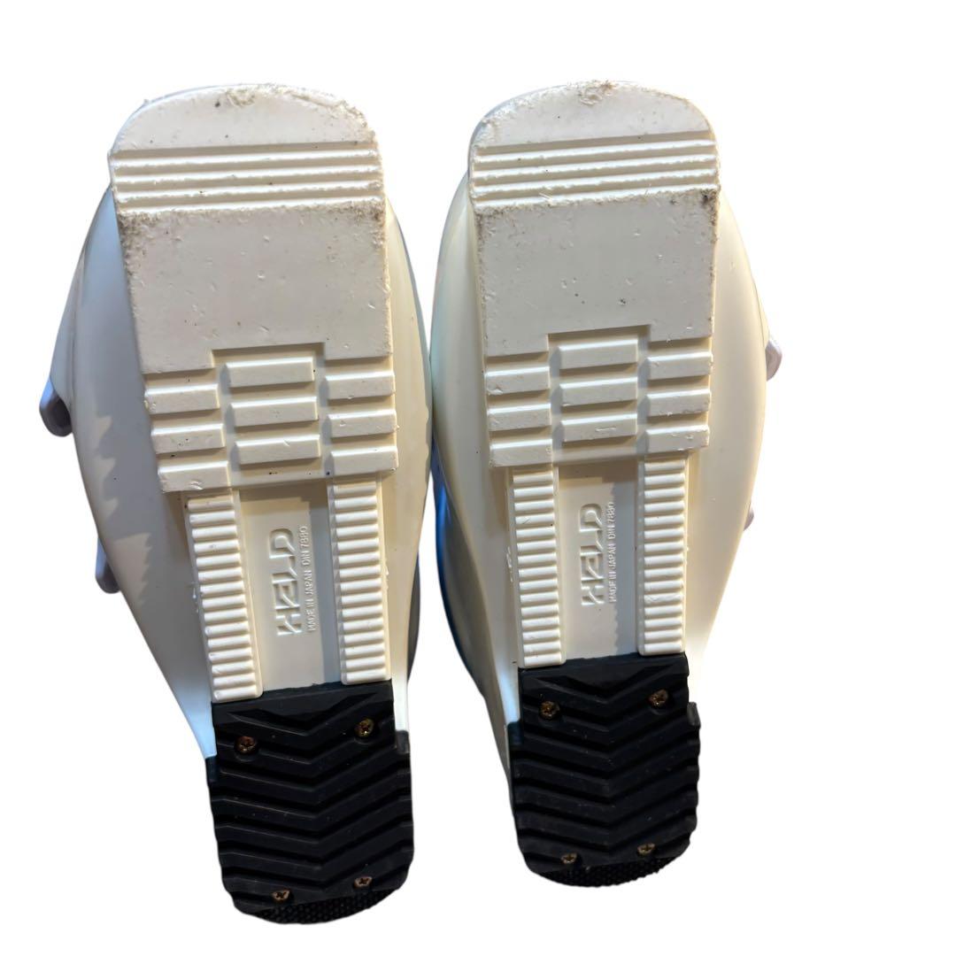 レディースショートスキーセット　ミッドスキー　解放ビン付　25-25.5cm