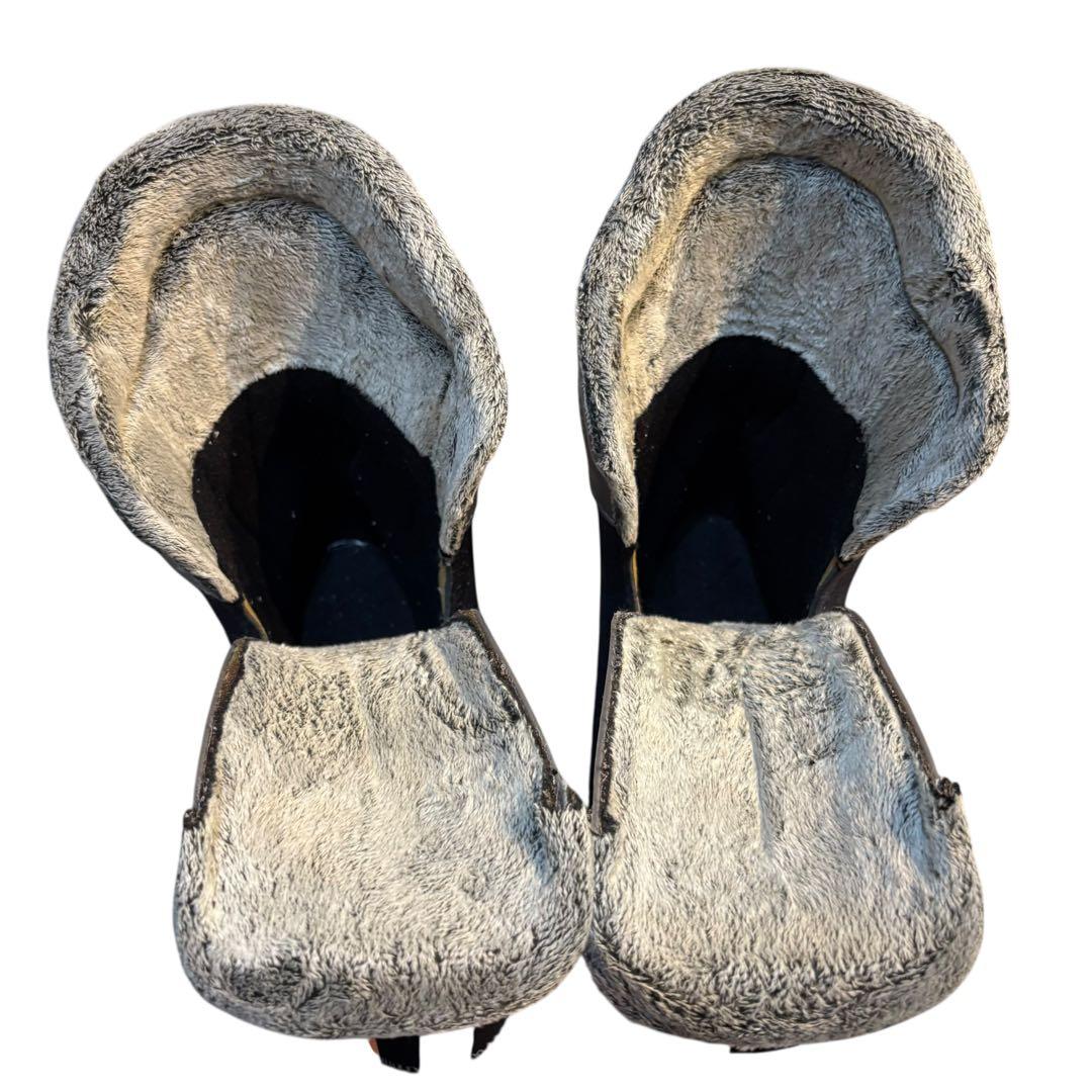 レディースショートスキーセット　ミッドスキー　解放ビン付　25-25.5cm