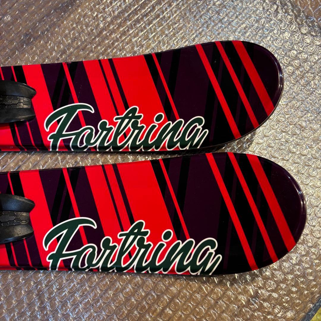 レディースショートスキーセット　ミッドスキー　解放ビン付　25-25.5cm