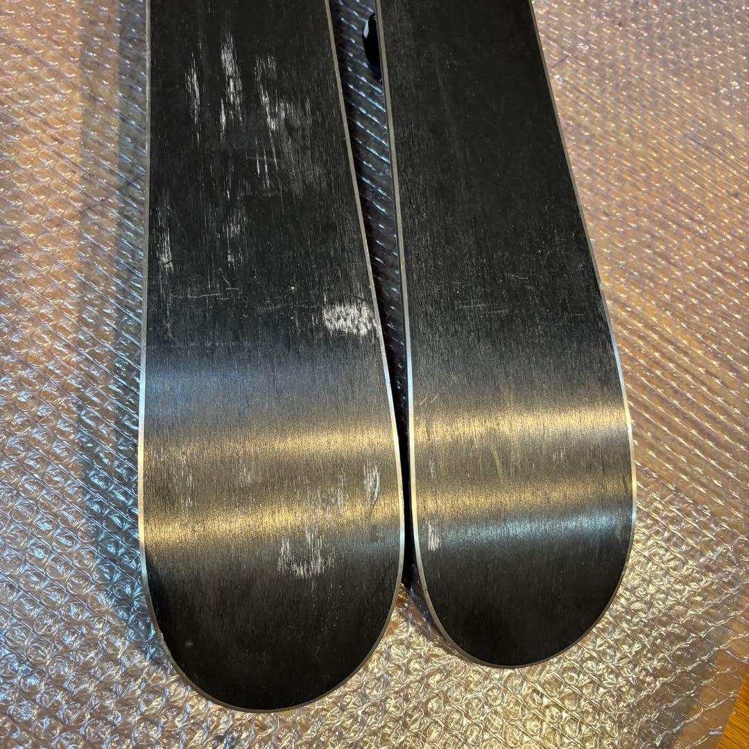 レディースショートスキーセット　ミッドスキー　解放ビン付　25-25.5cm