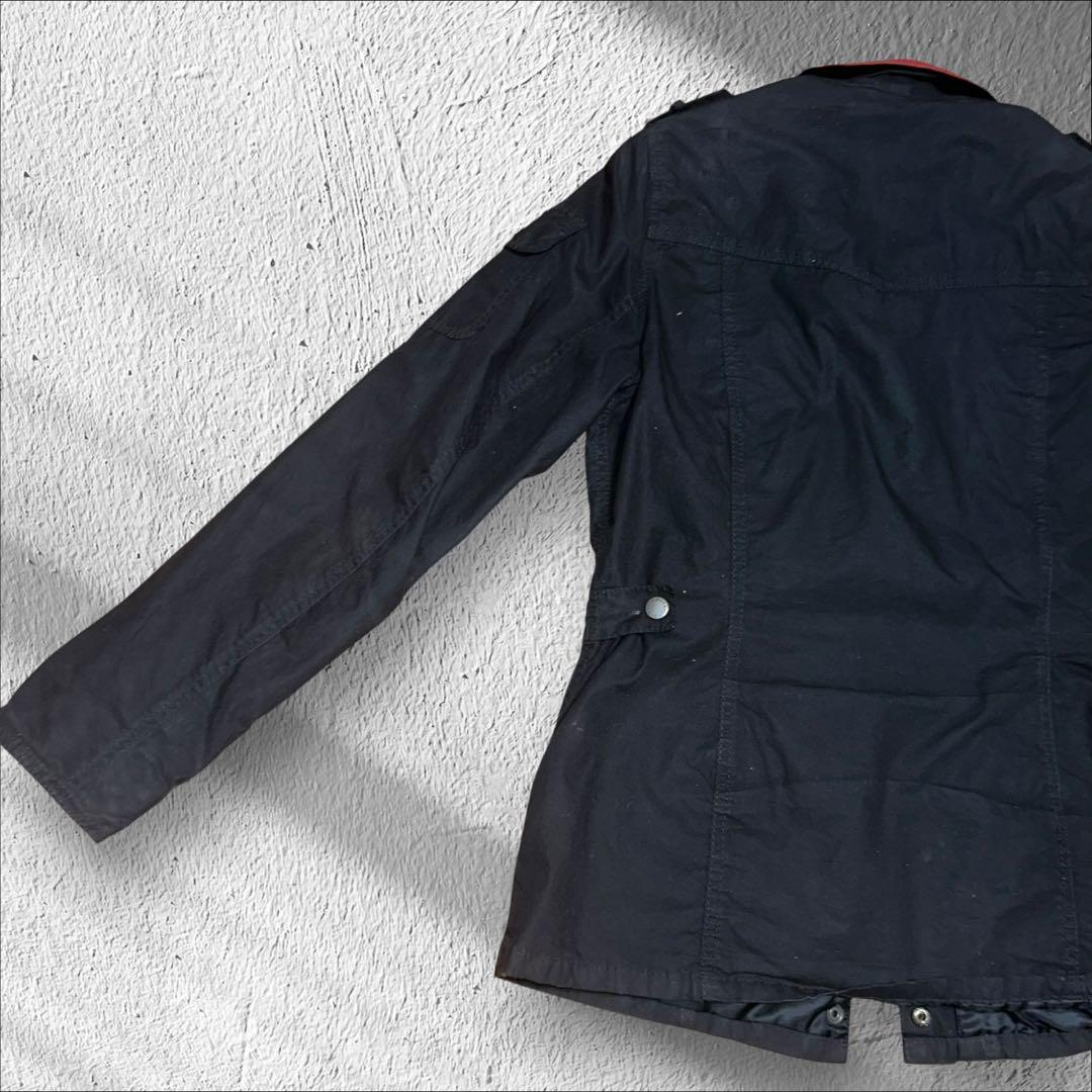 英国製　BARBOUR ユニオンジャック オイルドジャケット ユニセックス希少