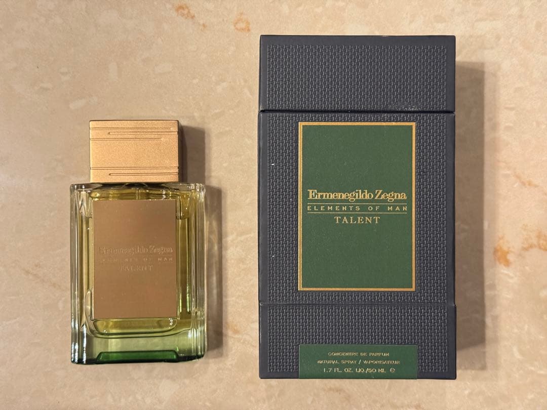 ゼニア 香水 エレメンツオブマン タレント コンサントレ ドゥ パルファム