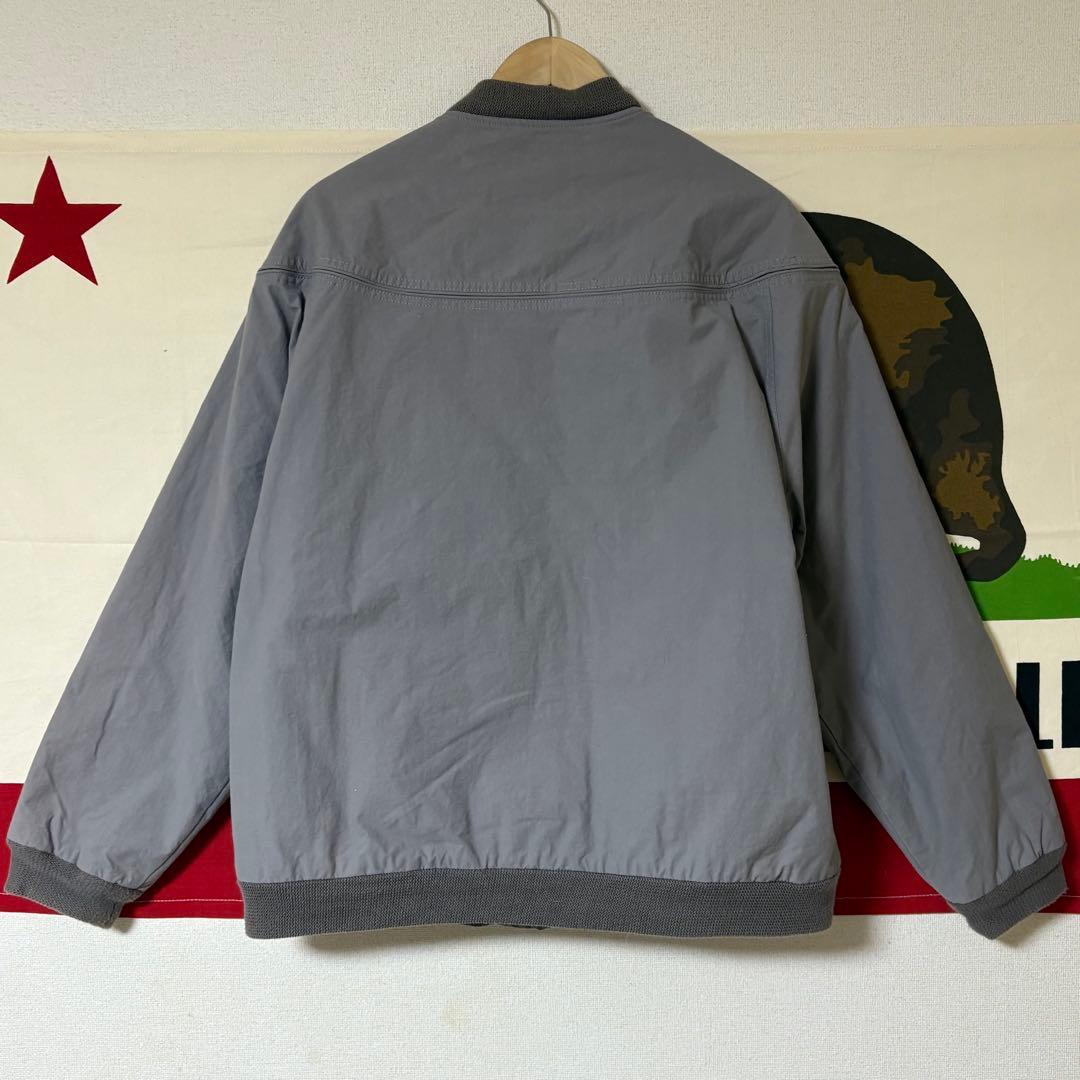 TOWN CRAFT ダービージャケット グレー サイズL 裏地ペイズリー 古着