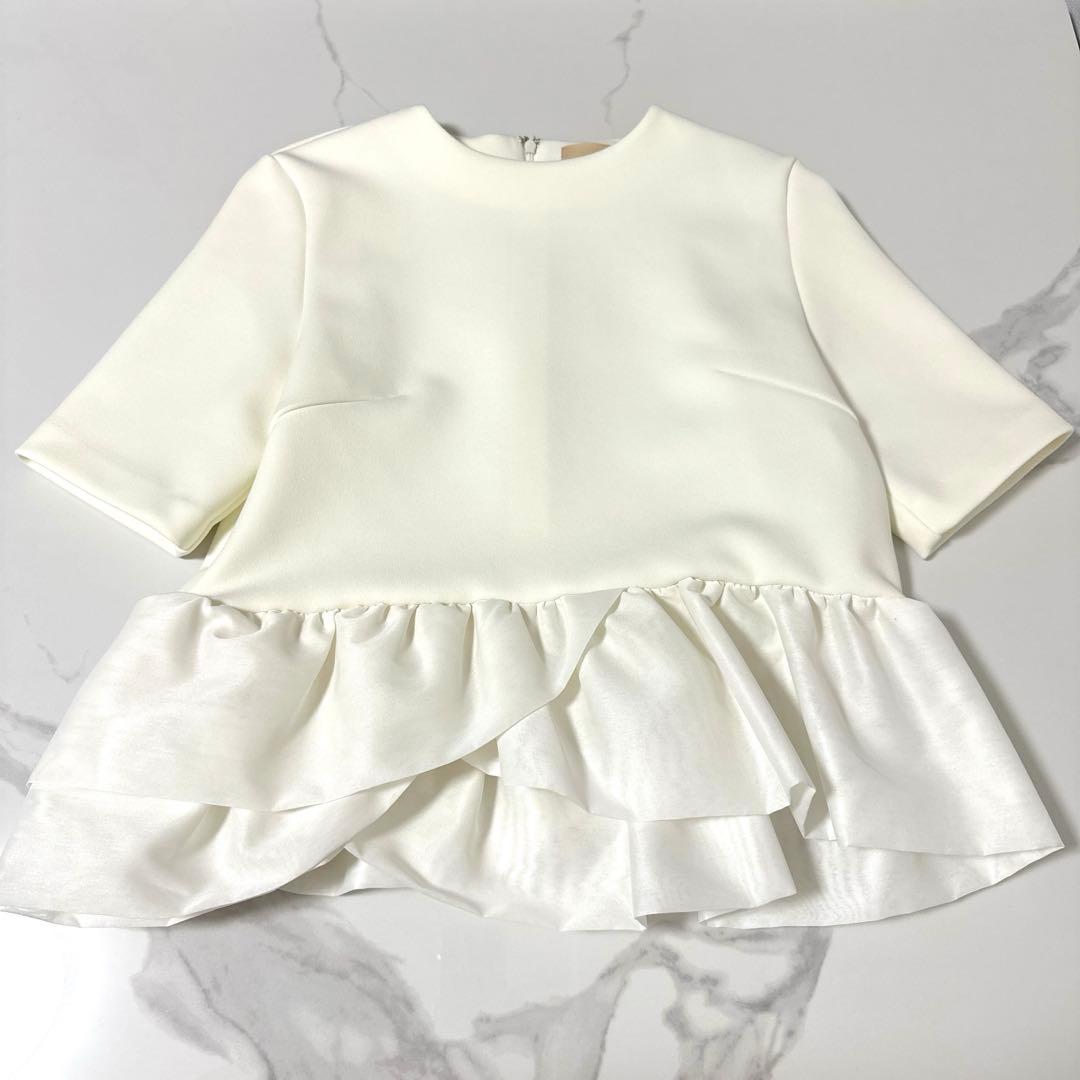 Y*Y様 【新品未使用】 heve PEONYペプラム BLホワイト