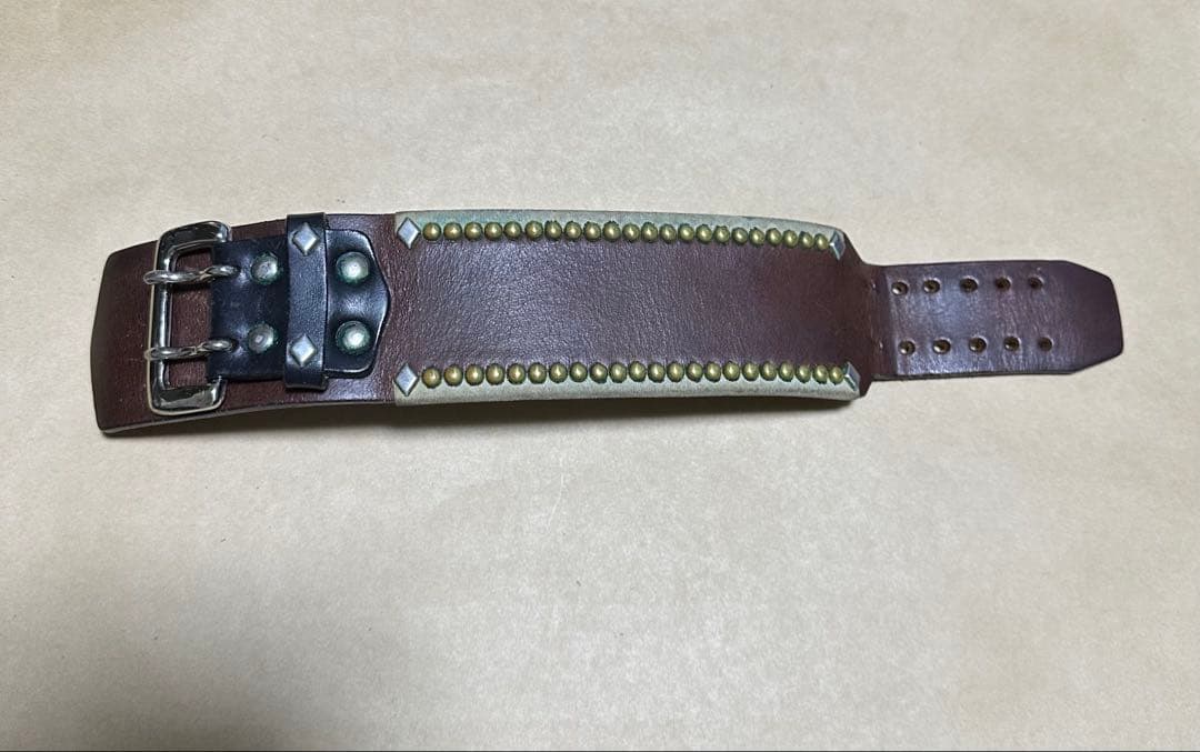 私物　キムタク着　ウルフズヘッド　50mm ブレス