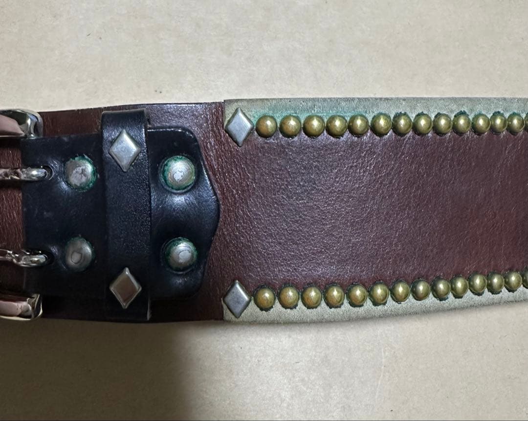 私物　キムタク着　ウルフズヘッド　50mm ブレス