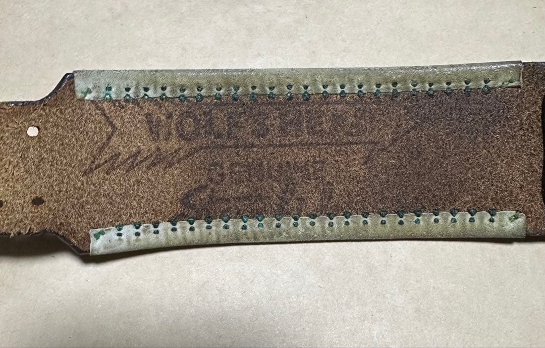 私物　キムタク着　ウルフズヘッド　50mm ブレス