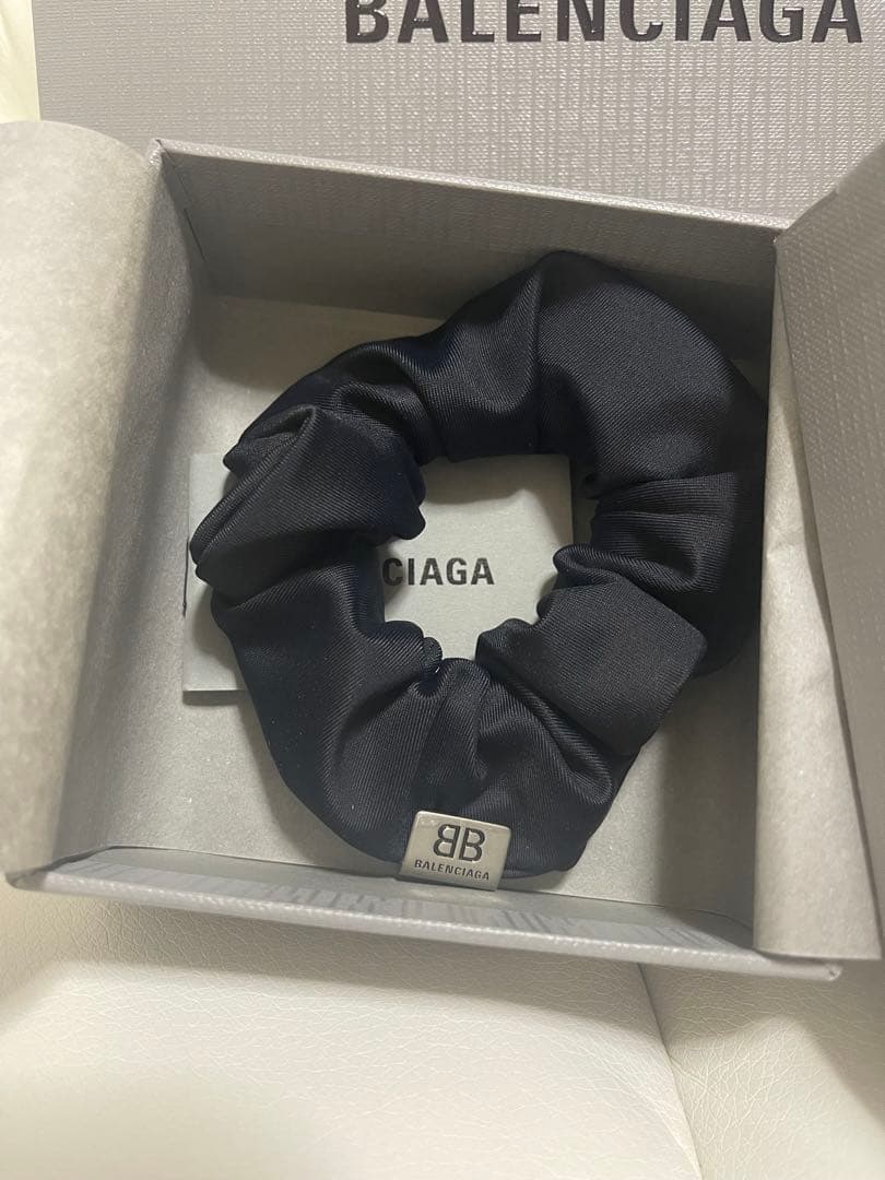 値下げしました！早い者勝ち！BALENCIAGA シュシュ 新品未使用！！