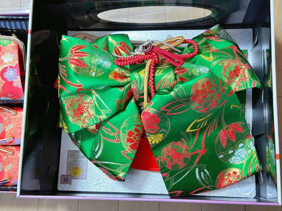 御祝着 女児　お祝い　着物　赤　七五三　セット　7歳　お宮参り