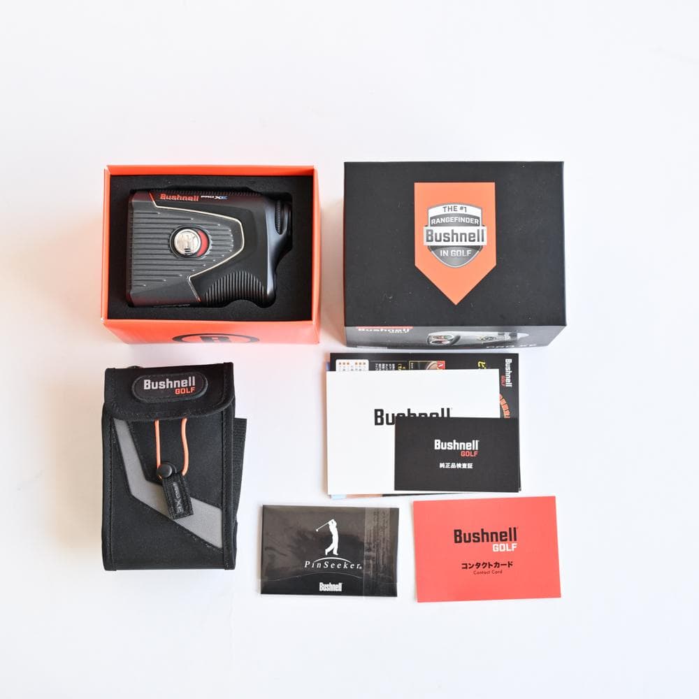 Bushnell PRO XE ゴルフ用距離計　予備電池付