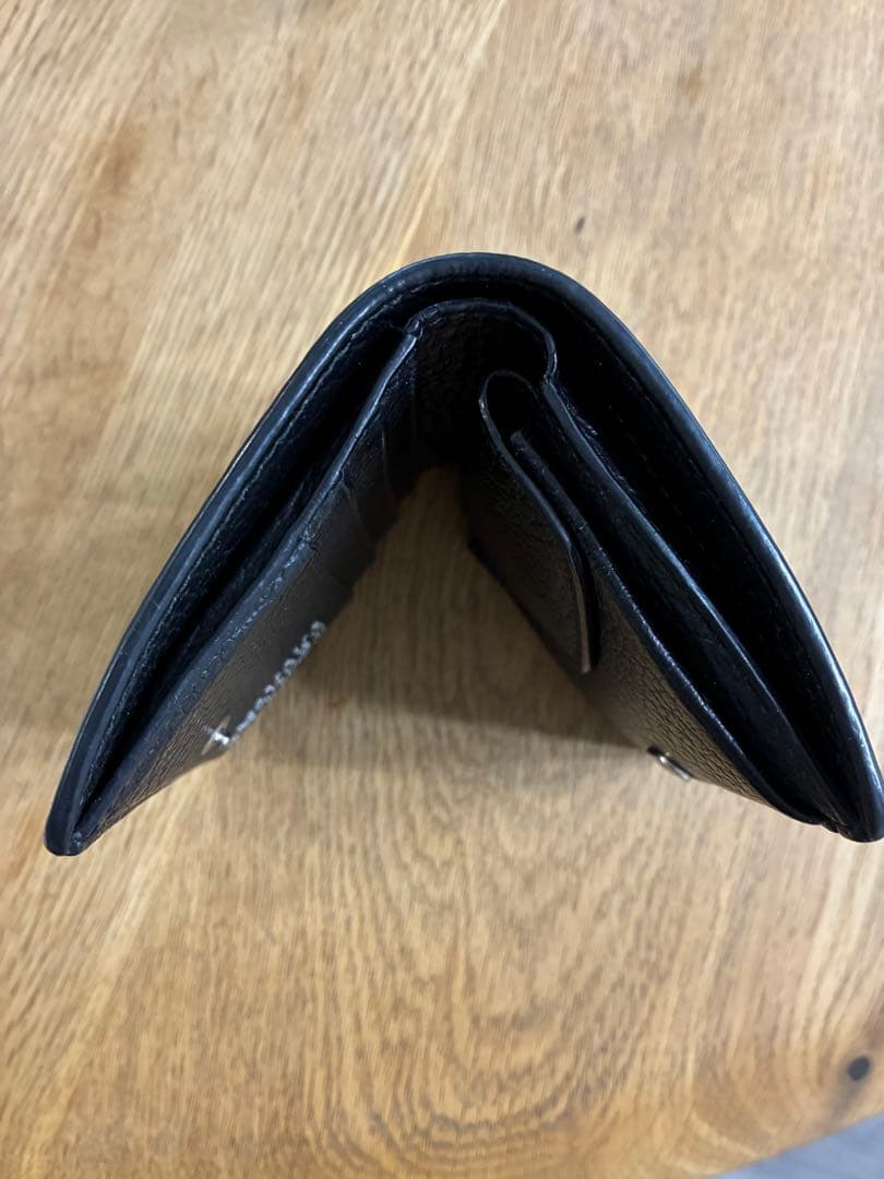 Maison Margiela ブラックレザー折り財布