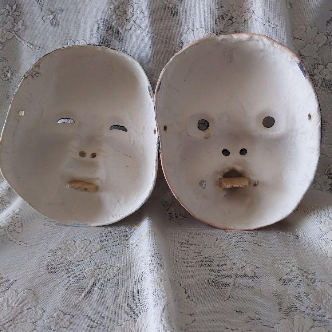 日本舞踊くわえ面おかめひょっとこ