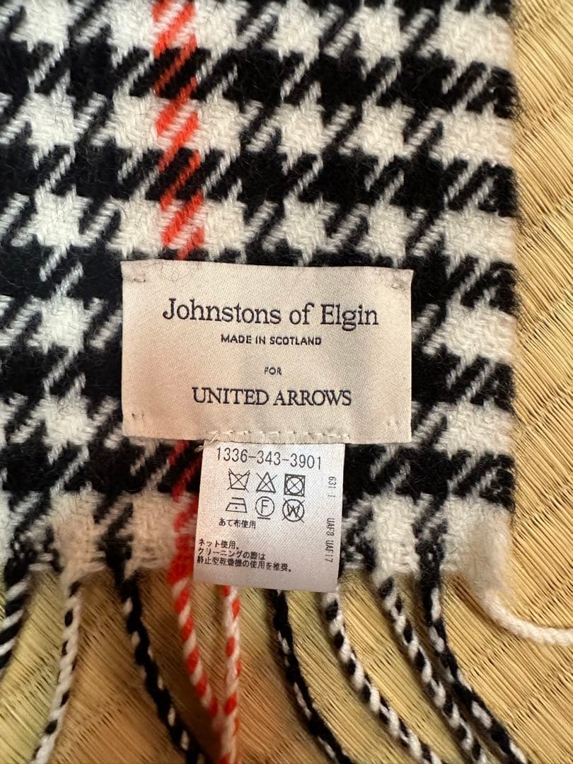 Johnstons of Elgin UNITEDARROWS別注マフラー良品