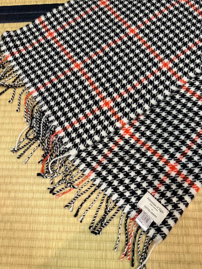 Johnstons of Elgin UNITEDARROWS別注マフラー良品