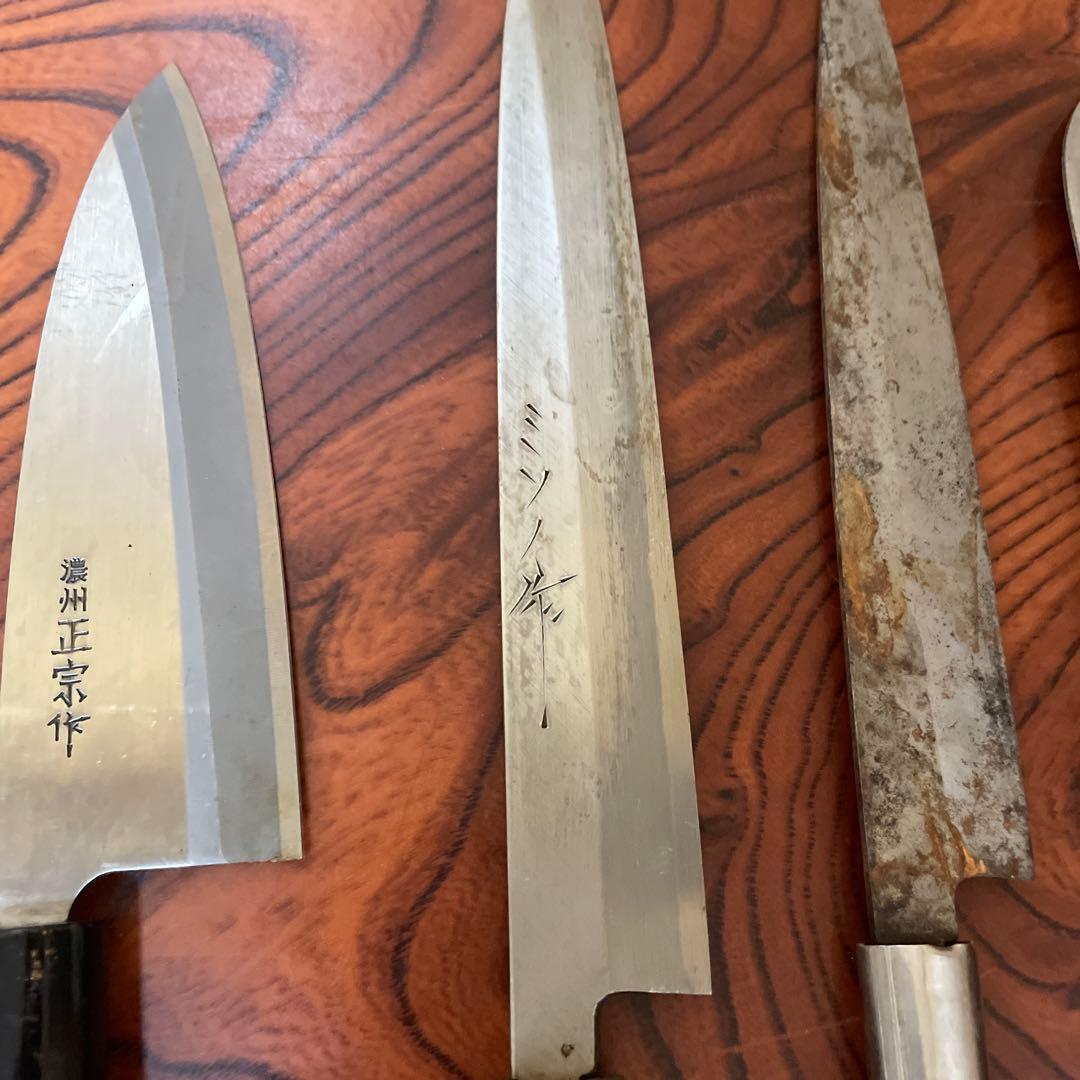 堺神徳　源武昭包丁　21個　まとめ売り　ジャンク