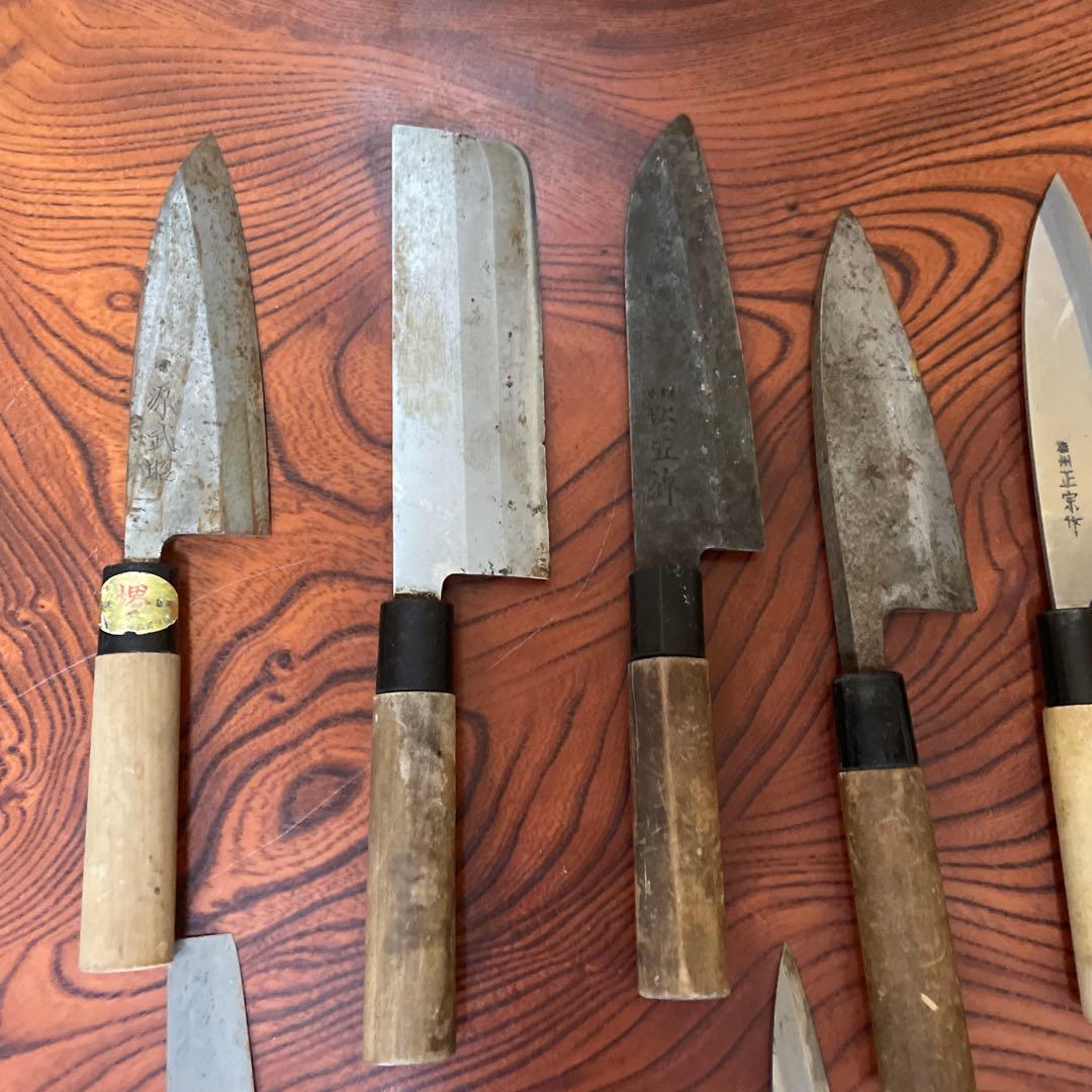 堺神徳　源武昭包丁　21個　まとめ売り　ジャンク