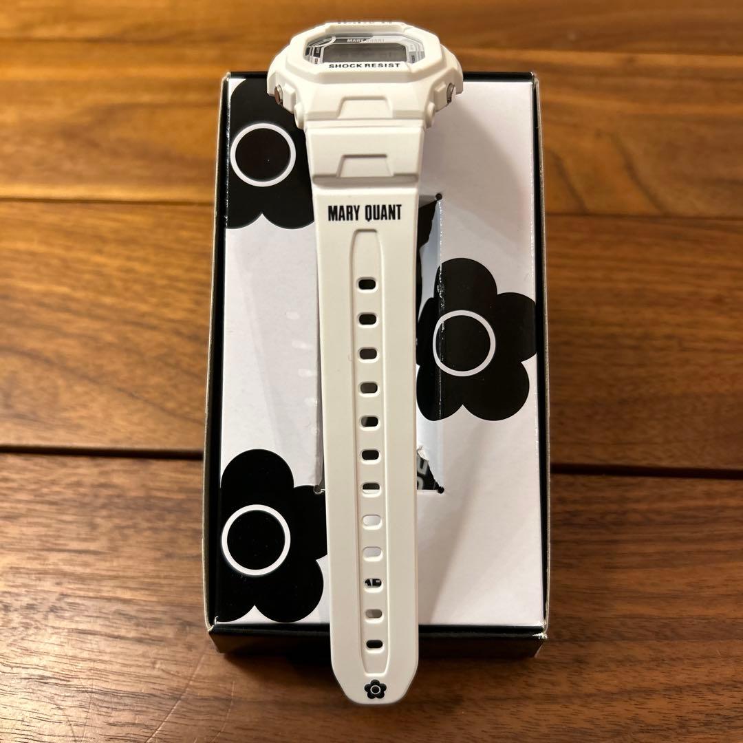 MARY QUANT Baby-G ホワイト デジタル腕時計