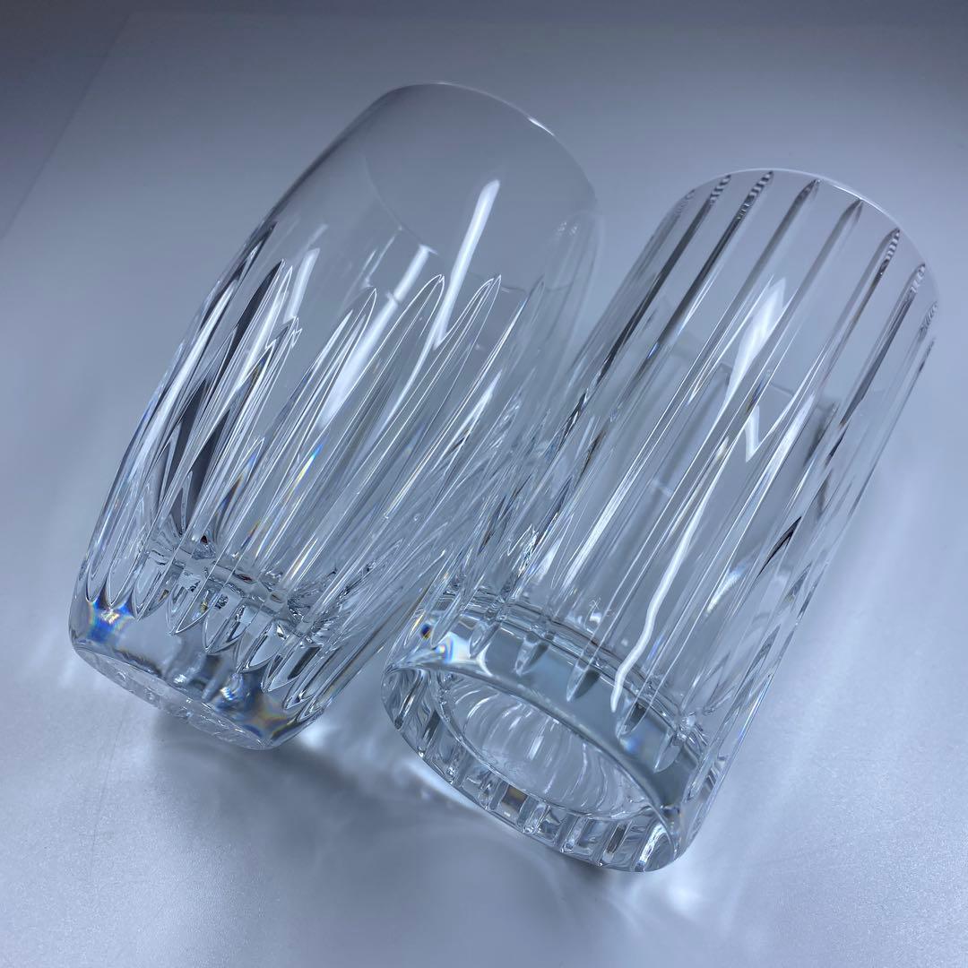 ☆洋3 バカラ　ハーモニー、マッセナ　ハイボールグラス　共箱　東Y7-0327②