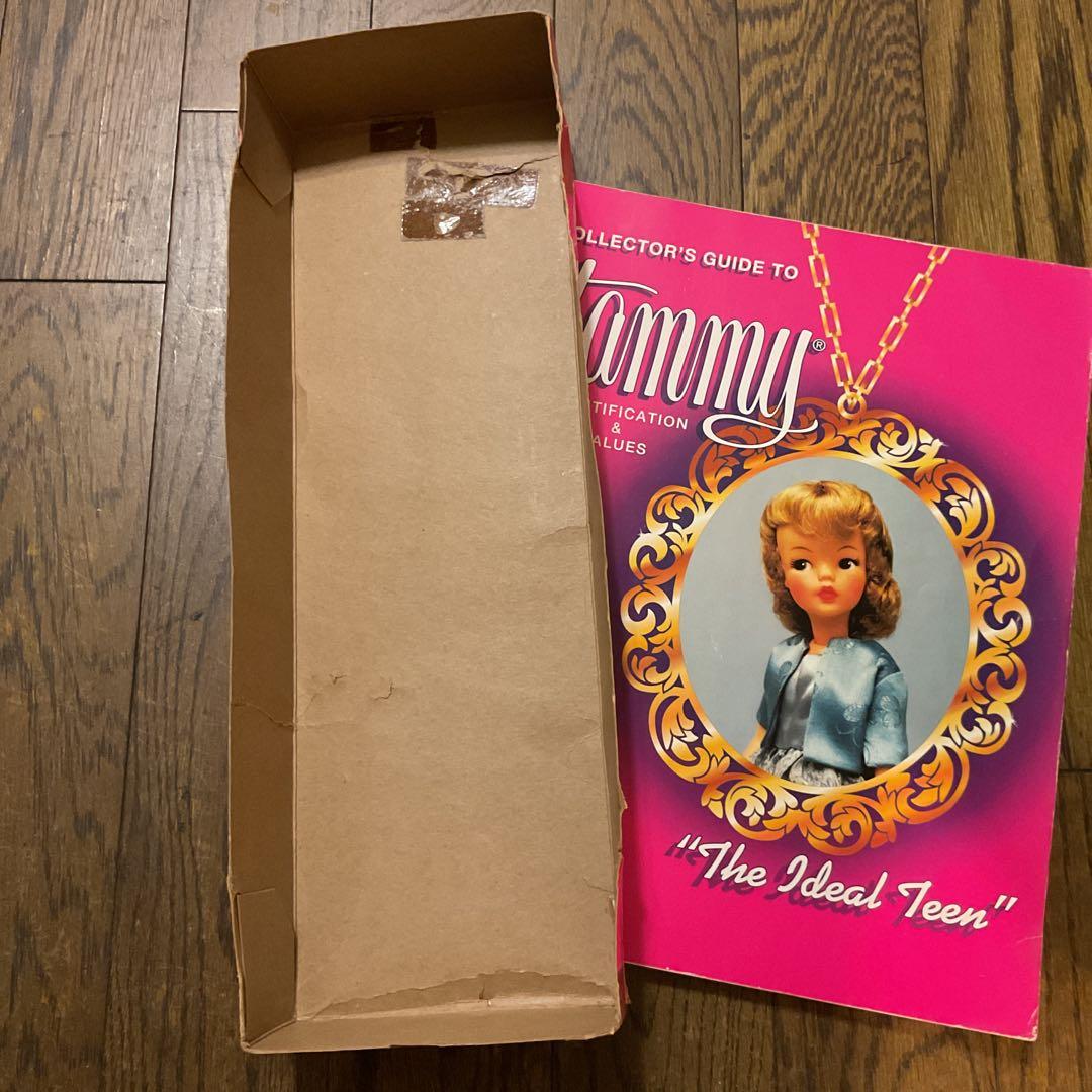 【レア】お団子ヘアのポーズンタミーちゃん(化粧箱&スタンド付き) ★ヴィンテージ