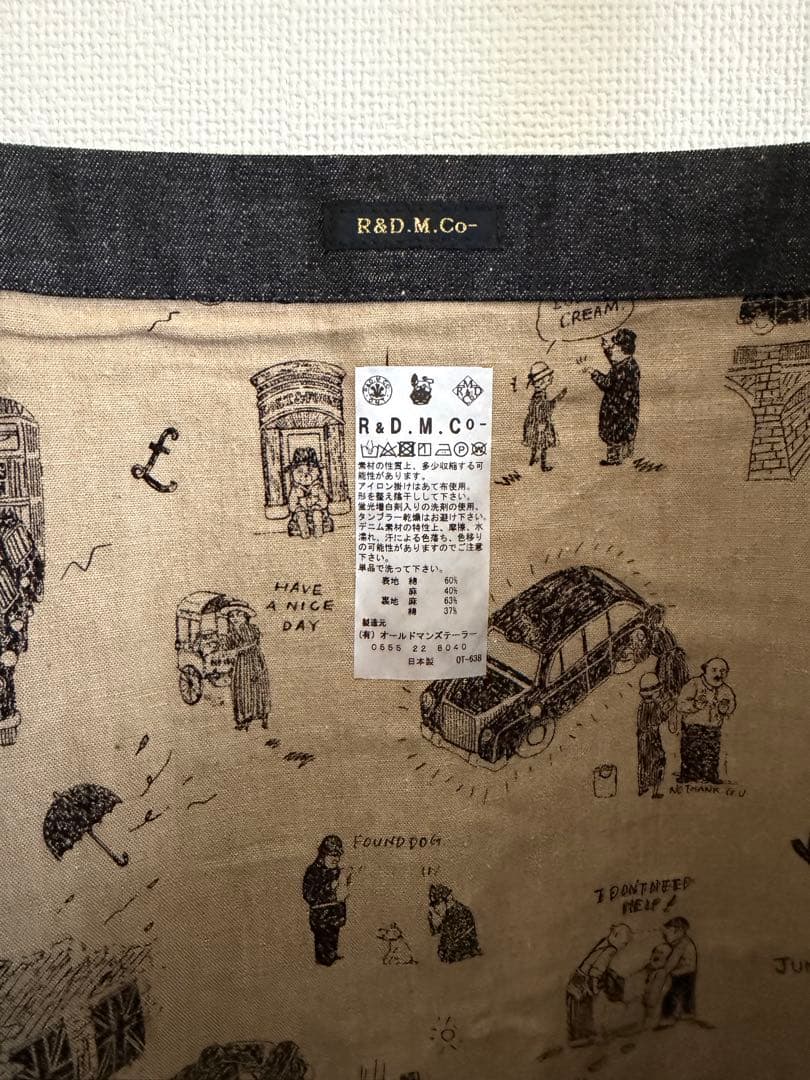 オールドマンズテーラー　TODAY IS A GOOD DAY トートバッグ