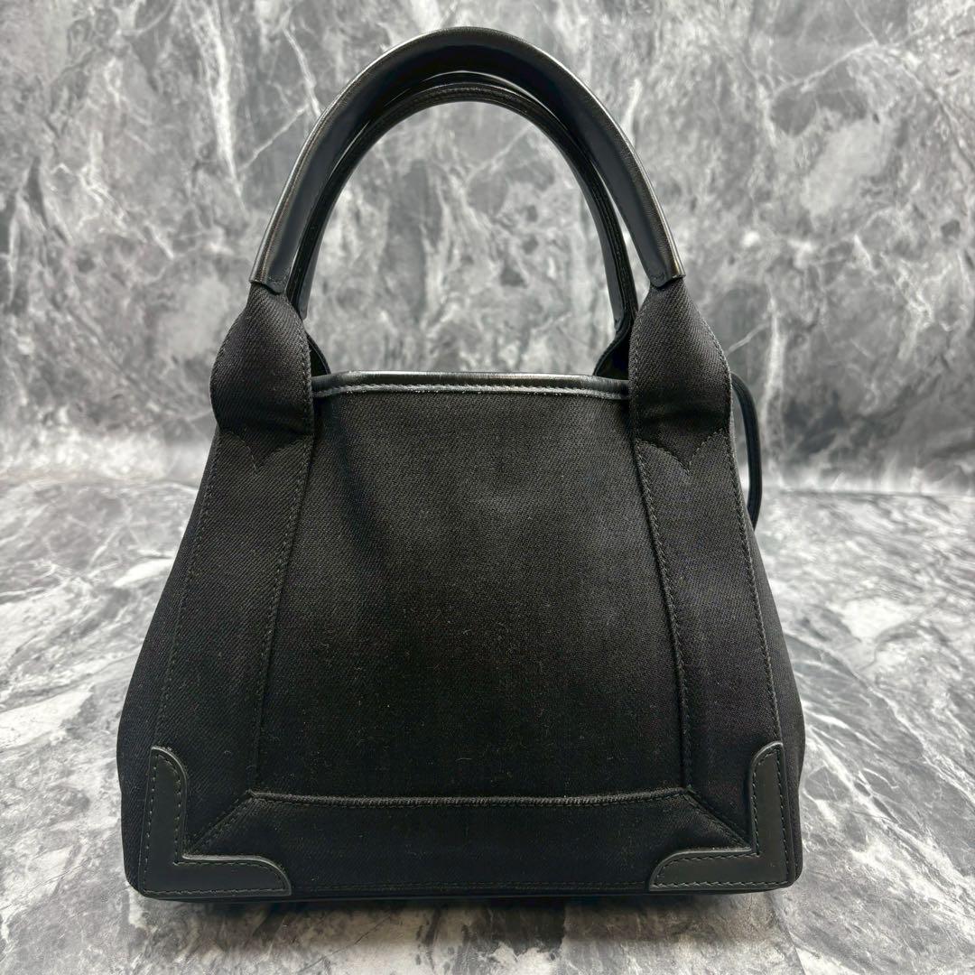 ゆう ✨ BALENCIAGA トートバッグ ネイビーカバスXS