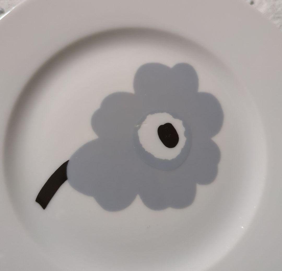 marimekko 50周年 プレート／カップ ２点セット