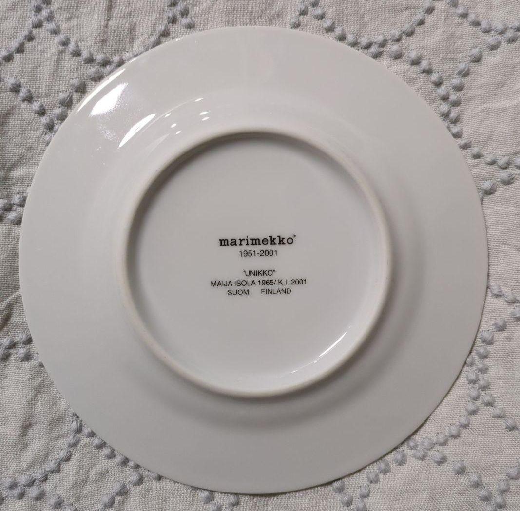 marimekko 50周年 プレート／カップ ２点セット