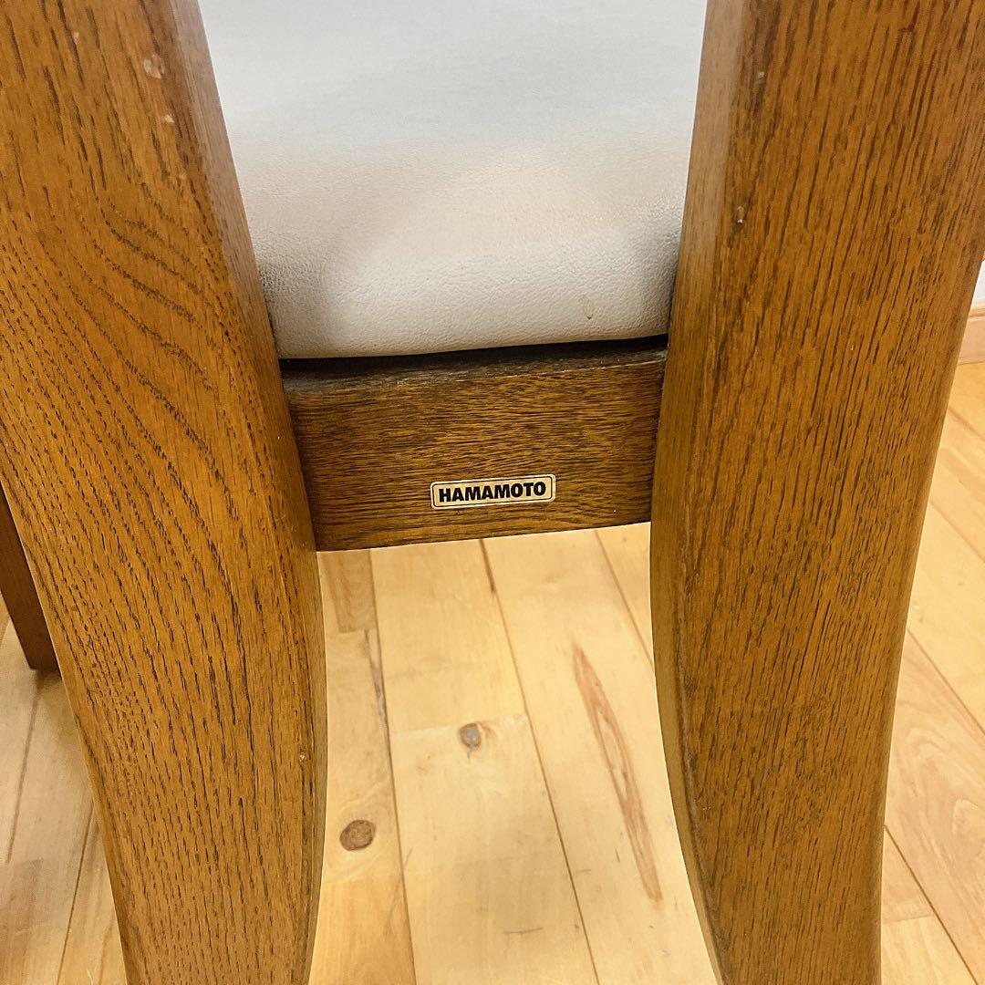 希少　美品 浜本工芸 HAMAMOTO ダイニングチェア 食卓椅子　工藝　2脚