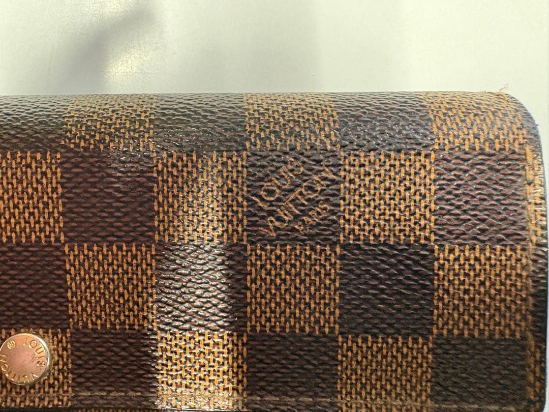 LOUIS VUITTON ダミエ・長財布　値下げ交渉あり　訳あり