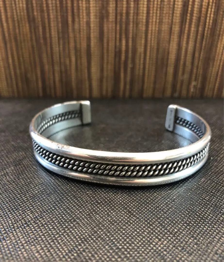 ナバホ　TAHE ステアリング　バングル　925 タヘ