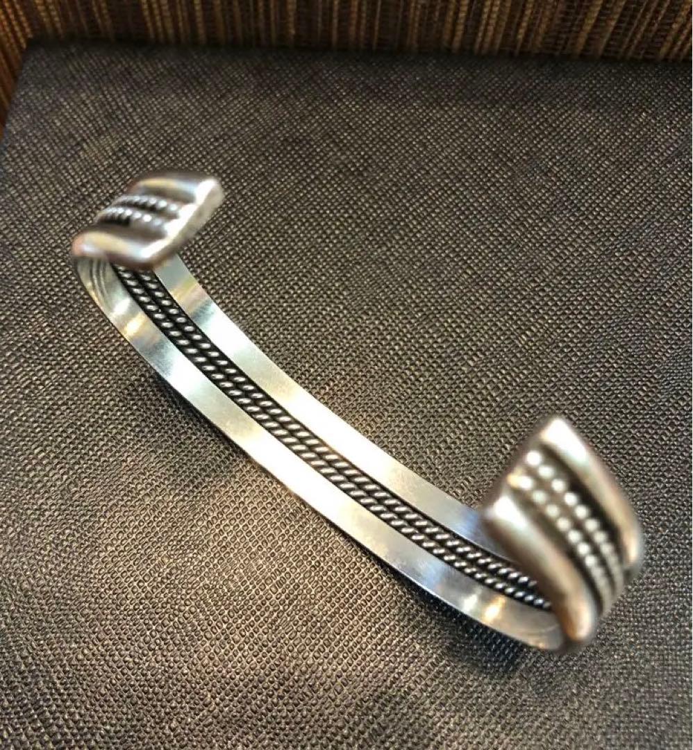 ナバホ　TAHE ステアリング　バングル　925 タヘ