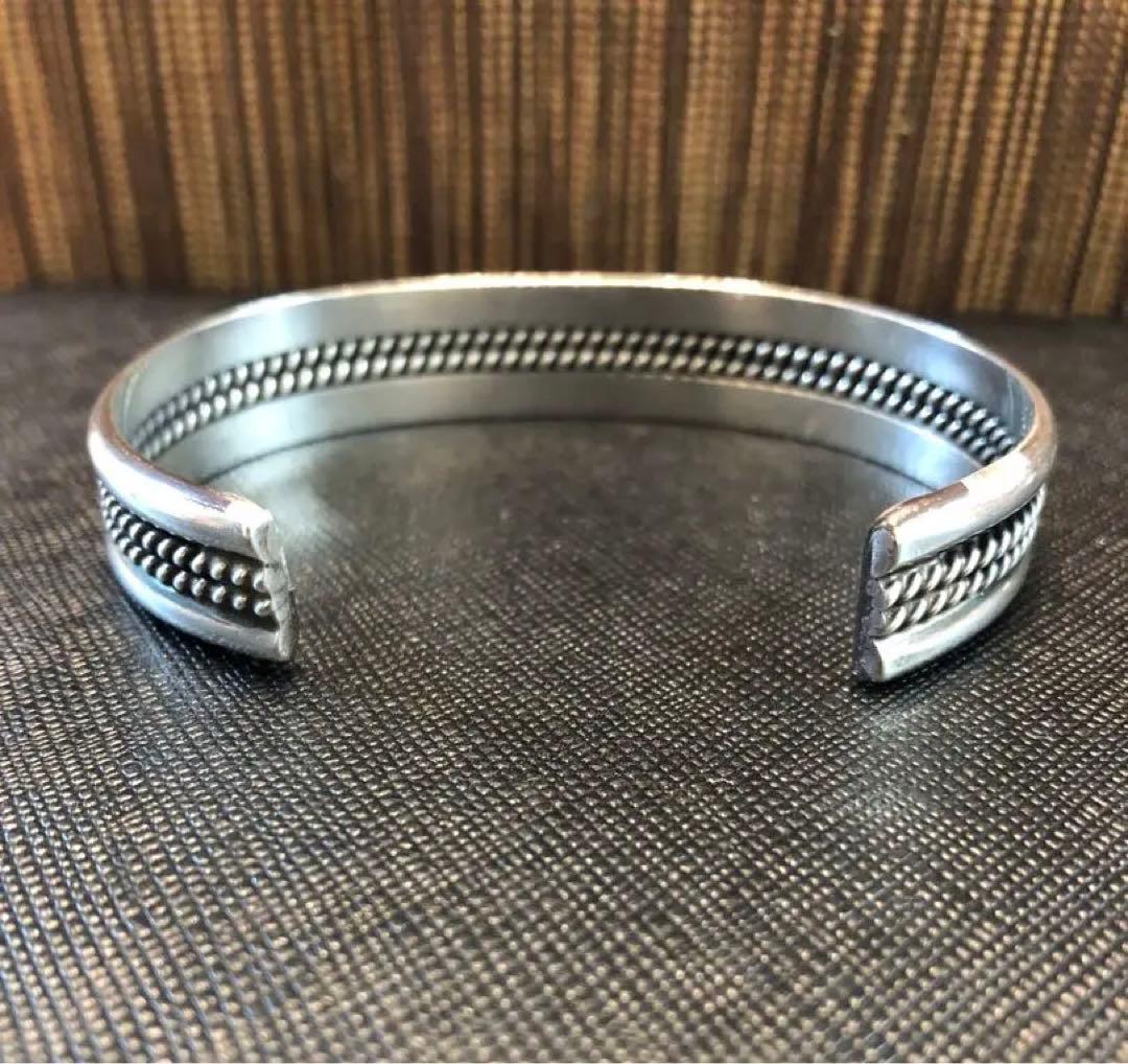 ナバホ　TAHE ステアリング　バングル　925 タヘ