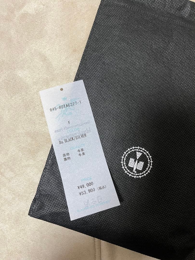 blackmeans ブラックレザー長財布