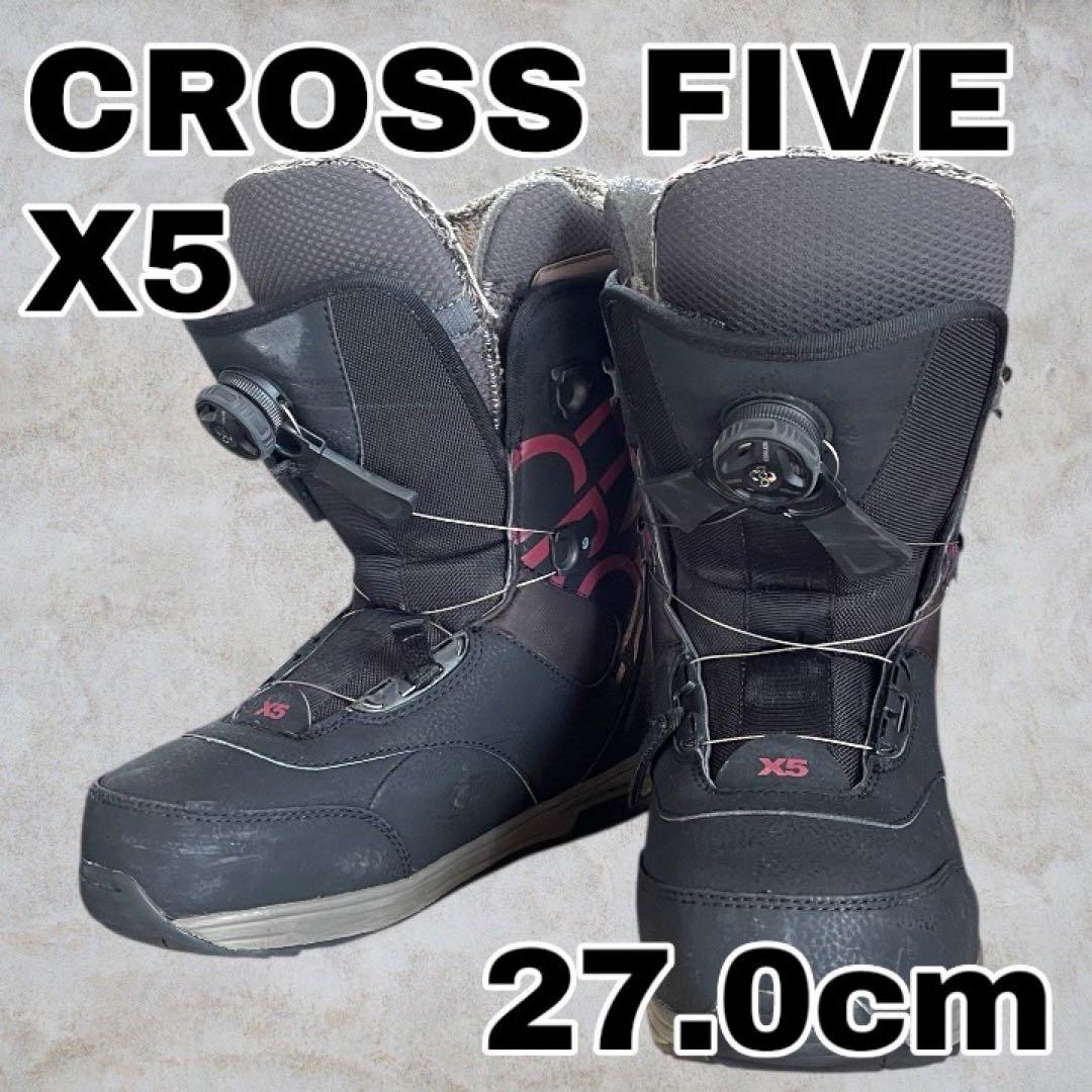 X5 crossfive 現Fluxスノーボードブーツ　27.0cm