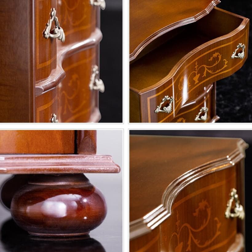 NMU ITA　収納家具　ブラウン　3段　幅58cm