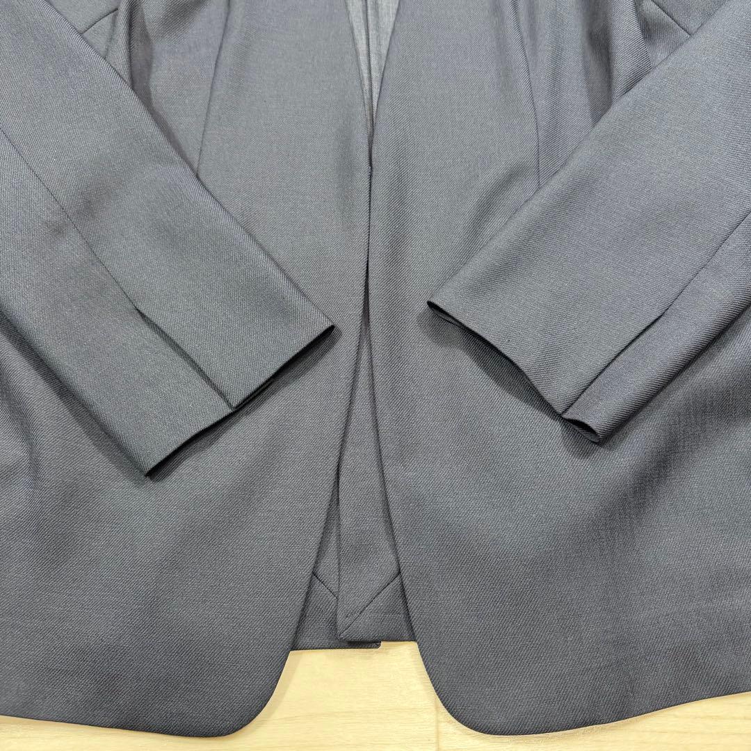 極美品 ビューティアンドユース 大きい L ノーカラー パンツ セットアップ