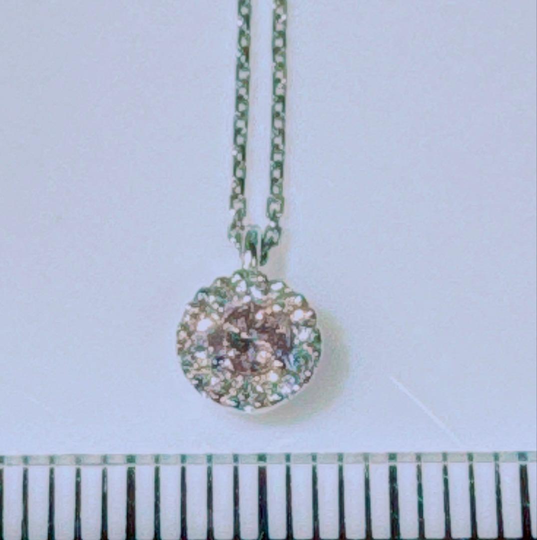 PTピンクダイヤモンドプチペンダントNO25-2447