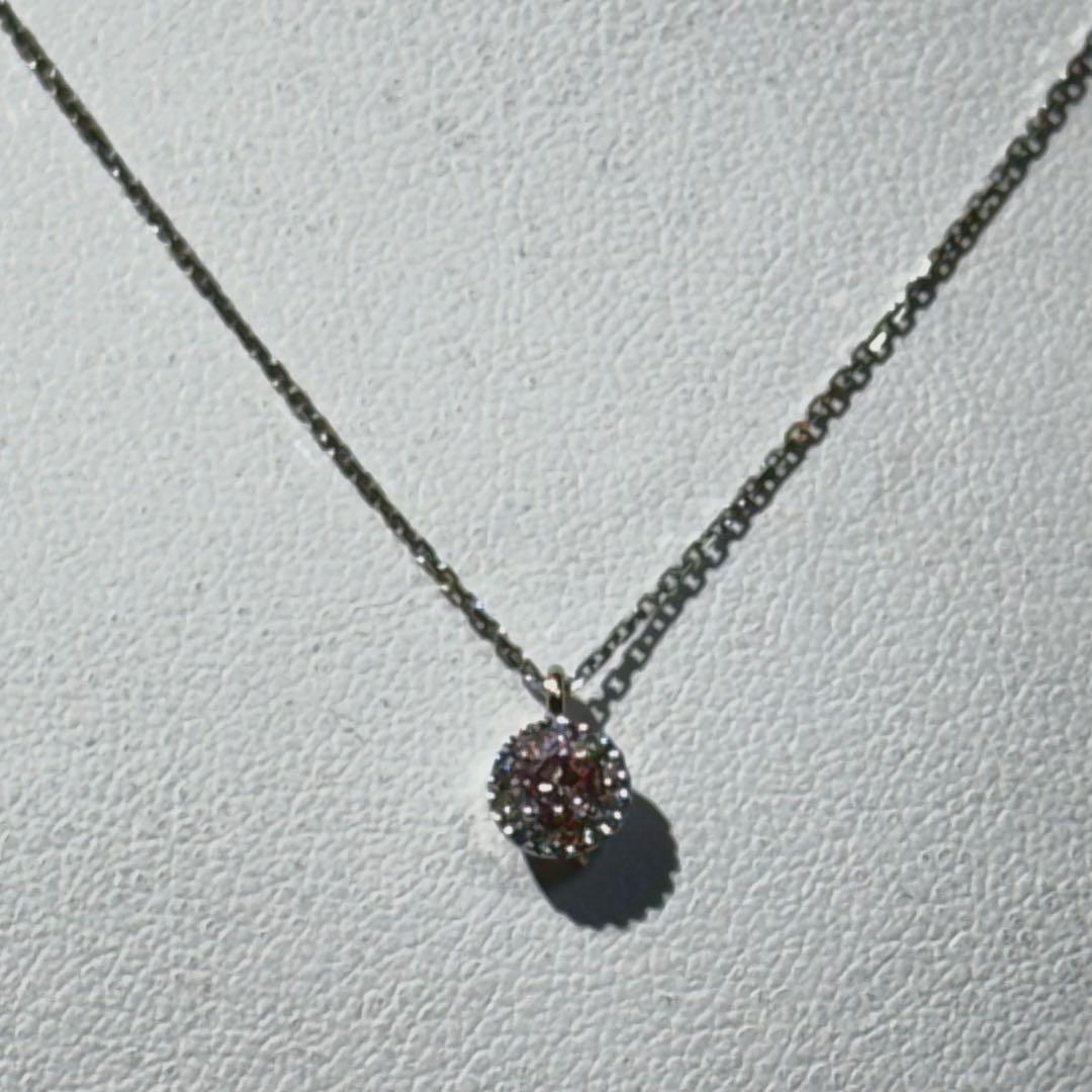 PTピンクダイヤモンドプチペンダントNO25-2447