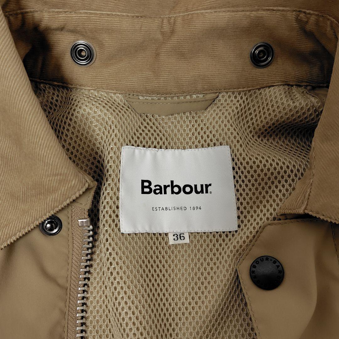 美品 Barbour 別注 ノンオイル SL ビデイル 軽量 ナイロン バブアー