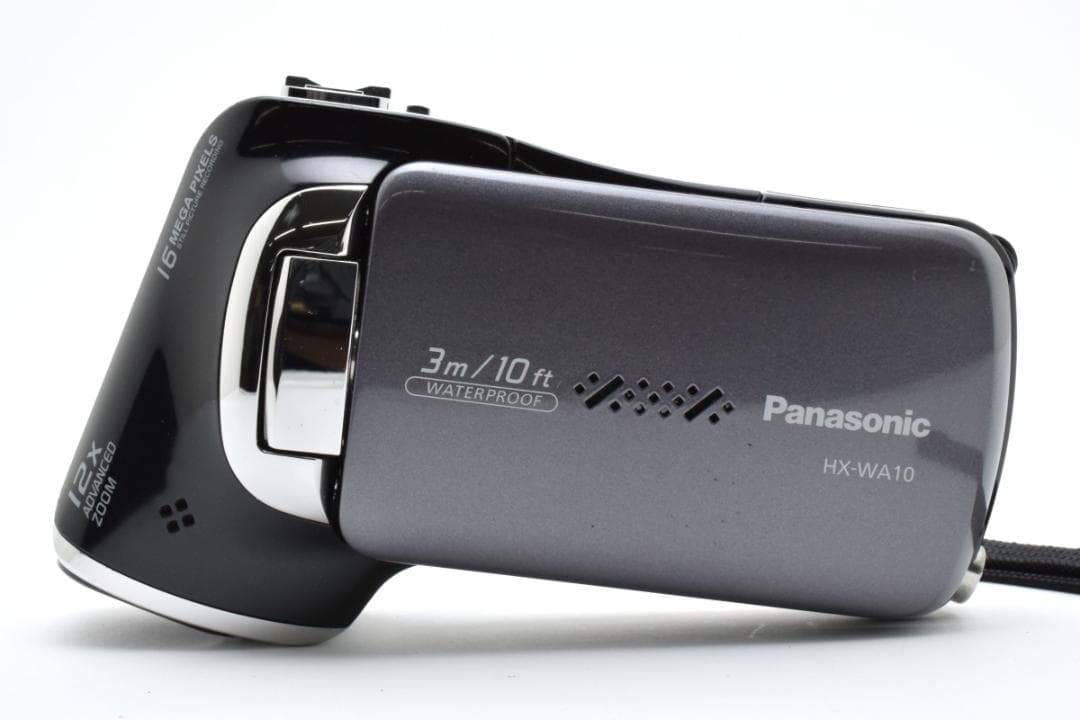 【極美品】Panasonic デジタルムービーカメラ HX-WA10 ブラック