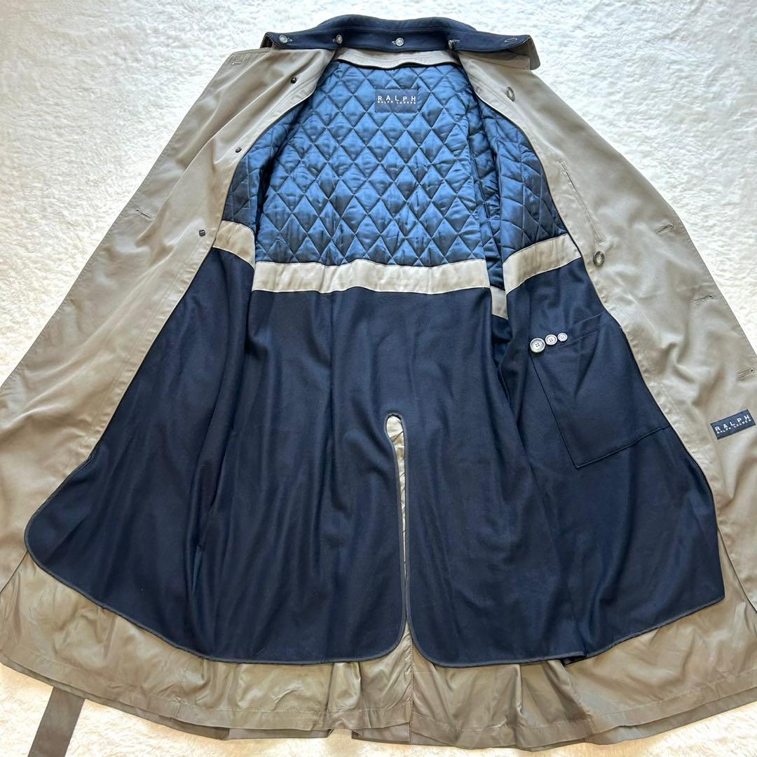 【美品】Ralph Lauren トレンチコート ライナー カーキスーパーロング
